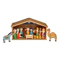 Toy Workshop Traditional Wooden Nativity Scene for Children