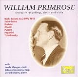 William Primrose Early Recordings