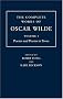The Complete Works of Oscar Wilde: Volume 1, Poems and Poems in Prose The Complete Works of Oscar Wilde: Volume 1, Poems and Poems in Prose