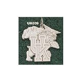 Kentucky Wildcats Solid 10K Gold Wildcat Modeled Giant Pendant