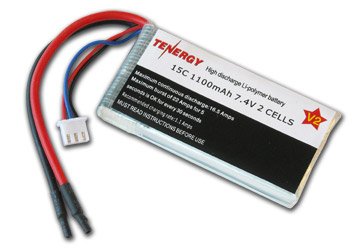 41TW44t84YL 7.4V 1100mAh 15C Li Poly Lipo Battery Pack for RC airplane helicopter