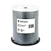 Verbatim 95252 700 MB 52x 80 Minute White Inkjet and Hub Printable Recordable Disc CD-R, 100-Disc Spindle