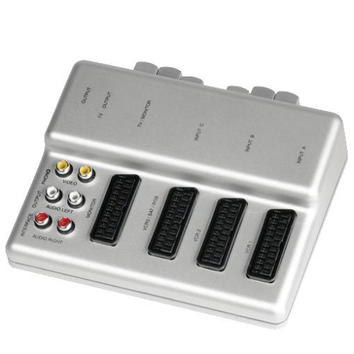 Hama Scart-Umschaltpult AV-100S Preisvergleich