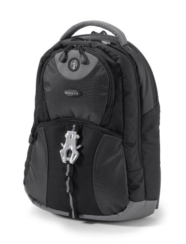 Dicota Notebooktasche BacPacMission Pure Black, 38,1 cm (15 Zoll), 15.4\" Preisvergleich