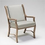 IMAGE OF Carson Dining Arm Chair with Cushions Finish: Espresso, Fabric: Davidson- Walnut