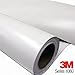 3in x 5in (SAMPLE SIZE) 3M SATIN White S10 Scotchprint Car Wrap Vinyl Film 1080 Series