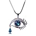 Winter.Z Eye Tears Explosion Models Exaggeration Fashion Retro False Collar Necklace