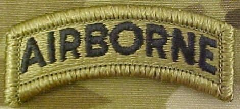 Airborne Tab with Velcro / Hook Fastener