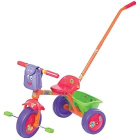 Dora the Explorer Trike with Parent Pole
