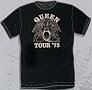 Queen '75 Tour Juniors Size T-shirt - Clearance Sale