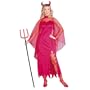 Satan Lady Costume Adult - Adult Medium 8-10