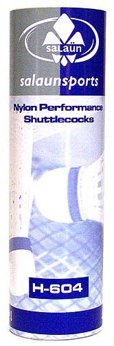 Salaun Nylon Performance Shuttlecocks - 1/2 Dozen