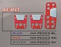 Blue Aero Racing Pedals