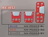 Chrysler PT Cruiser Red Interior Parts - Pedals Ninja Motorsport - Aero Racing Pedals Interior Parts - Pedals Ninja Motorsport - Aero Racing Pedals