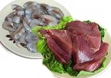2 lbs. Big Eye Tuna Steaks and 2 lbs. Jumbo Shrimp