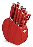 IMAGE OF Fiesta Scarlet 11-Piece Cutlery with Block