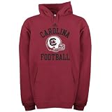 South Carolina Gamecocks adidas Red Football Helmet Patch Hooded Sweatshirt