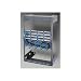 Wall Mount Open Frame Rack, 18" D