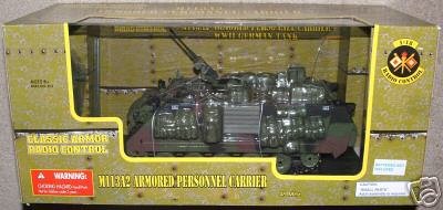 41TWJ02FNCL Classic Armor Radio Remote Control M113A2 ARMORED PERSONNEL CARRIER 1:18 Scale RC Camo Version