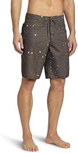VSTR Men's Unchartered Boardshort, Black, 40