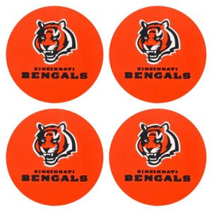 Cincinnati Bengals 4pk Coaster Set