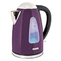 360 Rapid Boil 1.7 Litre Cordless Kettle in Plum Steel