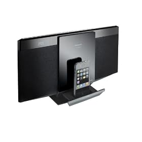 Panasonic SC-HC25DBEBK 10W DAB Micro System with iPod/iPhone Dock and USB Playback