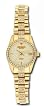 Jules Jurgensen Women's 7479V Pave Crystal Accented Gold-Tone Watch