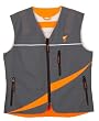 Sound Demon Audio Vest Grey/Orange, Female, Medium