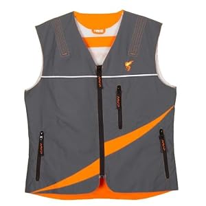 Sound Demon Audio Vest Grey/Orange, Male, Large