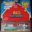 Hot Wheels Disney Toy Story Two Action Pack, Buzz and Woody