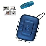Protective Blue Camera Case for Sony Bloggie MHS-TS20 Full HD Touch Camera + Screen Protector for Sony Bloggie Camera + Blue Wristband