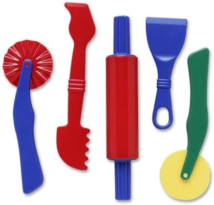 ChenilleKraft Clay Dough Tool Set - 5 Piece(s) - Multicolor