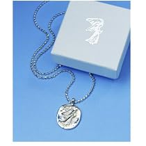 Guardian Angel Sterling Silver Necklace