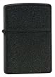 Zippo Black Crackle Lighter, 236