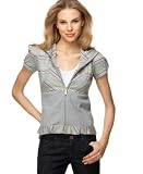Marc Ecko - Red by Marc Ecko Glitter-Stripe Short-Sleeved Hoodie
