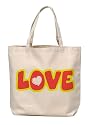 "Love" Canvas Tote Bag