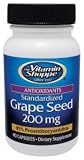 Vitamin Shoppe - Grape Seed Standardized, 200 mg, 60 capsules