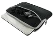 rooCASE Dell Inspiron Mini IM12-2869 12.1-Inch Netbook Sleeve Case - Dual-Pocket Black