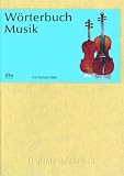 Woerterbuch Musik