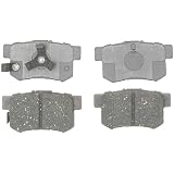 ACDelco 14D1086C Advantage Rear Ceramic Disc Brake Pad Set by ACDelco