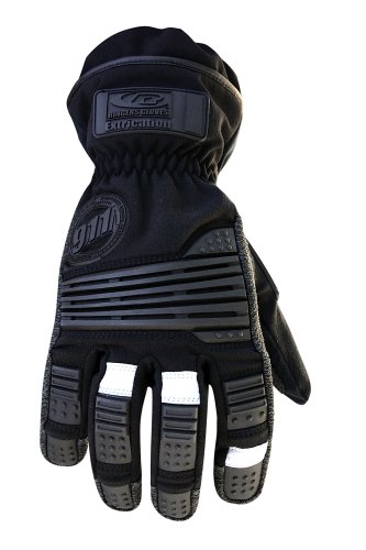 Ringers Gloves 323-12 Extrication Barrier One Glove, Black, XX-Large