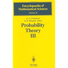 【クリックで詳細表示】Probability Theory III： Stochastic Calculus (Encyclopaedia of Mathematical Sciences) [ハードカバー]