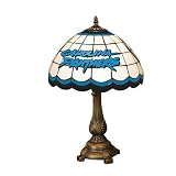 Carolina Panthers Tiffany Table Lamp