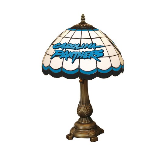 Carolina Panthers Tiffany Table Lamp