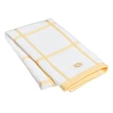CalphalonCheckedTerryKitchenTowel,Lemon