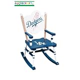 Guidecraft Los Angeles Dodgers Children's Rocking Chair 12 Seat Height