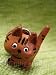 Tabby Cat Key chains * WALKING * VANCA Craft Petit Mini Mascot Leather Japanese