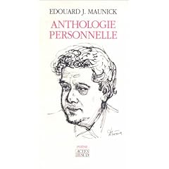 Anthologie personnelle