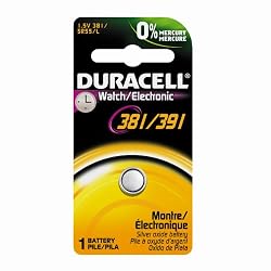 DURACELL D381/391B Watch/Calculator Battery